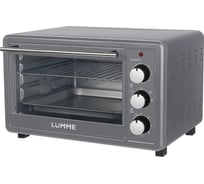 Духовой шкаф (мини-печь) LUMME LU-EO1715B серебряный сапфир, 30 л, конвекция 42694
