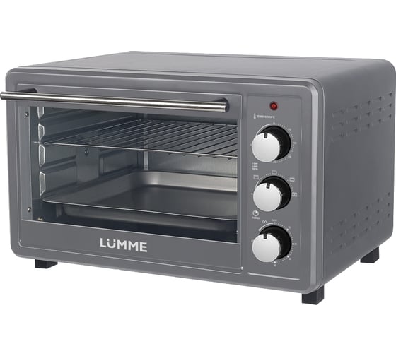 Духовой шкаф (мини-печь) LUMME LU-EO1715B серебряный сапфир, 30 л, конвекция 42694 1