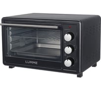 Духовой шкаф (мини-печь) LUMME LU-EO1715B черный жемчуг, 30 л, конвекция 42697