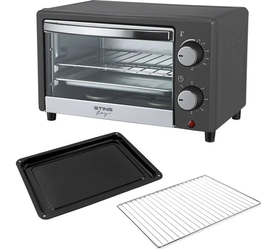 Духовой шкаф (мини-печь) STINGRAY ST-EO115A серый жемчуг 42953