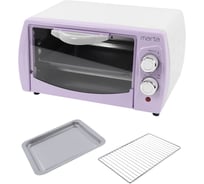 Духовой шкаф (мини-печь) MARTA MT-4282 лиловый аметист, 10 л, гриль 42644
