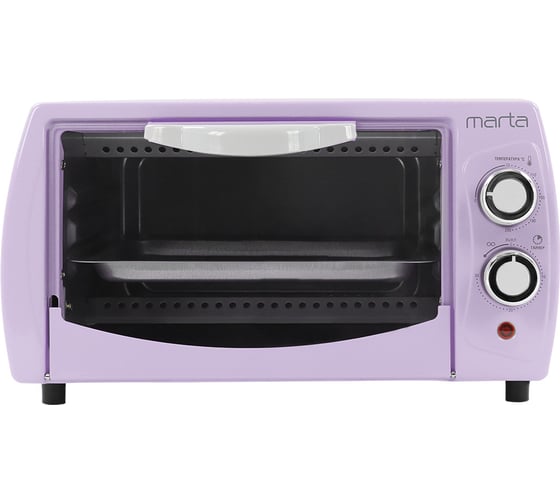 Духовой шкаф (мини-печь) MARTA MT-4282 лиловый аметист, 10 л, гриль 42644