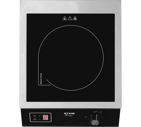 Электрическая индукционная безимпульсная плитка STINGRAY ST-HP3514A сталь 39990