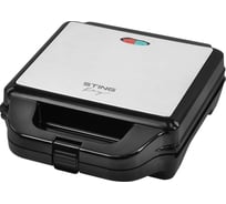 Бутербродница STINGRAY ST-SM1216B черный/сталь 41801
