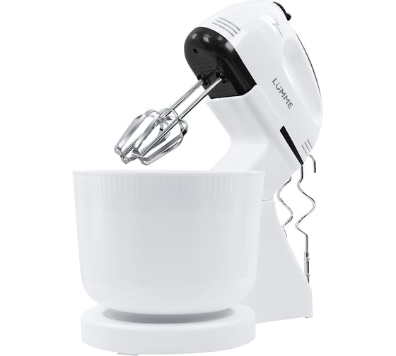 Миксер с чашей LUMME LU-MX1870A белый мрамор 42928