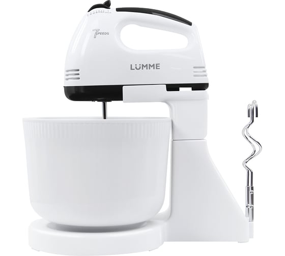 Миксер с чашей LUMME LU-MX1870A белый мрамор 42928