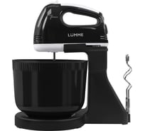 Миксер с чашей LUMME LU-MX1870A черный мрамор 42929
