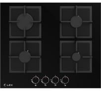Газовая варочная поверхность LEX GVG 644 BBL CHAO000455
