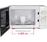 Микроволновая печь OURSSON белый MM2013B/WH 5