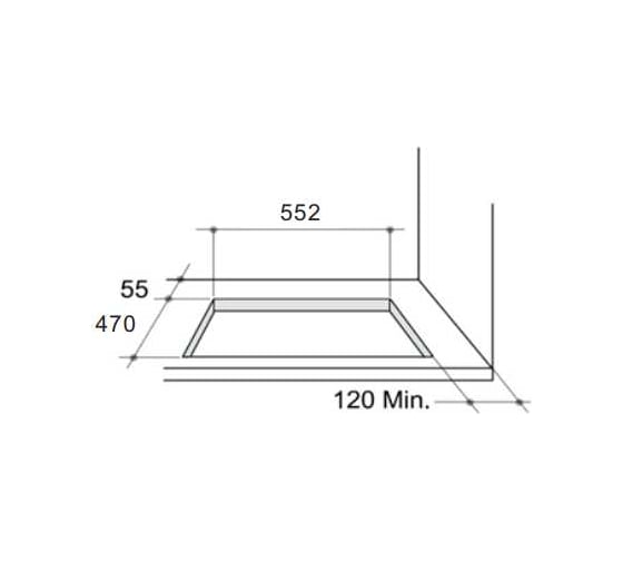 Газовая варочная панель Zigmund & Shtain GN 208.61 X
