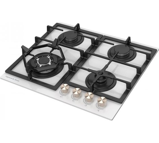 Газовая варочная панель Zigmund & Shtain на стекле M 26.6 W
