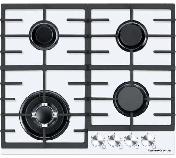 Газовая варочная панель Zigmund & Shtain на стекле M 28.6 W