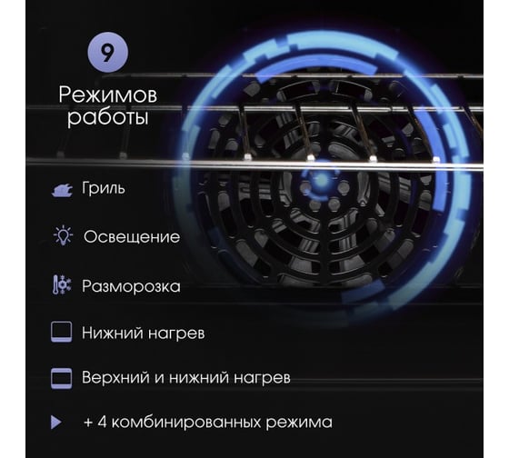 Духовой электрический шкаф Zigmund & Shtain E 171 B