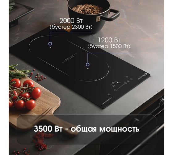 Индукционная варочная панель Zigmund & Shtain CI 29.3 B