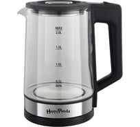 Электрический чайник HAPPY PANDA HP-2700BK (2.0) стекло, точечная подсветка УТ000002051