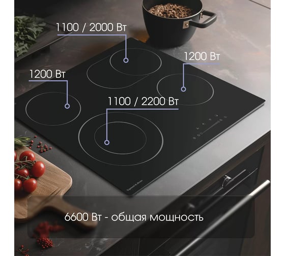 Варочная панель Zigmund & Shtain Hi Light CN 43.6 B