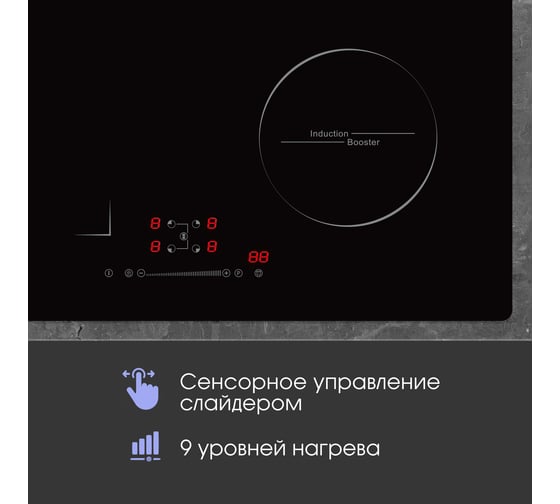 Индукционная варочная панель Zigmund & Shtain CI 46.6 B