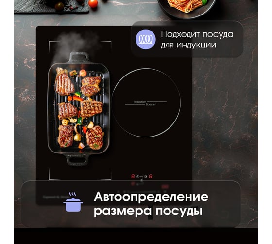Индукционная варочная панель Zigmund & Shtain CI 49.4 B