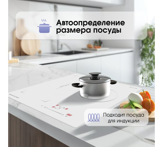 Индукционная варочная панель Zigmund & Shtain CI 49.4 W