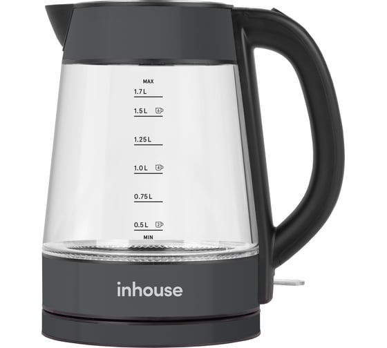 Чайник электрический Inhouse 2200 Вт, 1.7 л IEK-1722