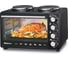 Электрическая духовка Sakura SA-7024HBK 3080 Вт, 23 л, 2 конфорки, чугун, черный РТ-00060167 1