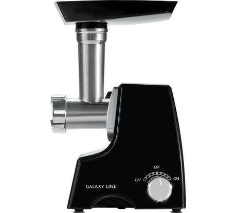 Электрическая мясорубка Galaxy LINE GL 2415 черный с серебристым, 1500 Вт 7020424150