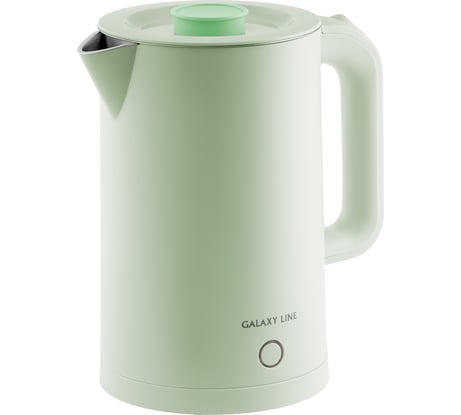 Электрический чайник Galaxy LINE GL 0362 фисташковый, 2200 Вт, 1.7 л 7010103626