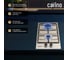 Газовая варочная панель Carino 30 см, газ-контроль, нержавеющая сталь, автоматический розжиг, эмалированные решетки CH30V20M416 14