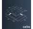 Газовая варочная панель Carino 60 см, газ-контроль, эмалированная сталь, автоматический розжиг, эмалированные решетки CH60V41W517 17