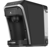 Универсальная капсульная кофемашина Inhouse серия Multicoffee 2в1, 20 бар, цвет черный ICM1501BK
