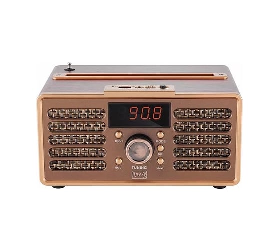 Радиоприёмник MAX MR-362 WOOD 30131