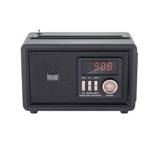 Радиоприёмник MAX MR-361 BLACK 30127