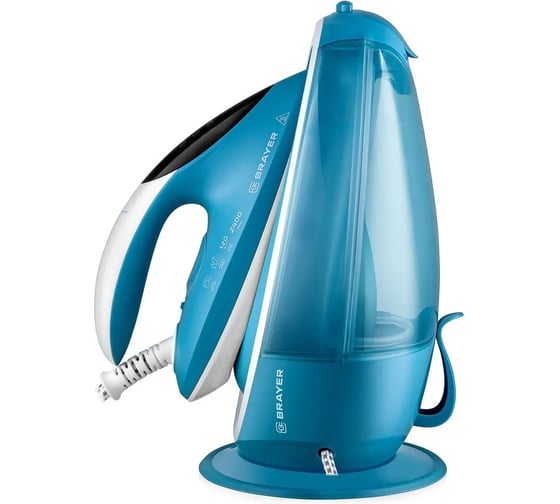 Паровая станция BRAYER 4155BR 2400 Вт, керамическая, автооткл, давление 5,5 бар, 1,5 л, One temp. BR4155