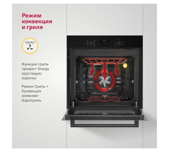 Встраиваемый электрический духовой шкаф SImfer B6EB68077