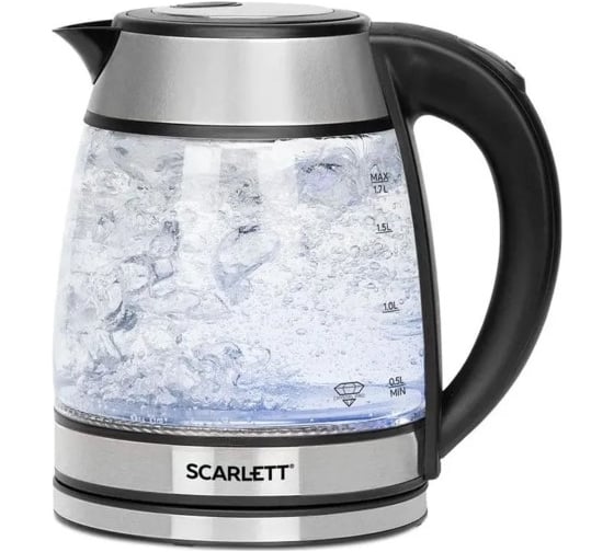 Электрический чайник Scarlett 1800 Вт, 1.7 л SC-EK27G54
