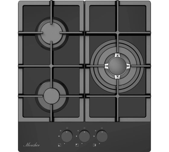 Газовая варочная поверхность MONSHER MGG 43 Noir 78632
