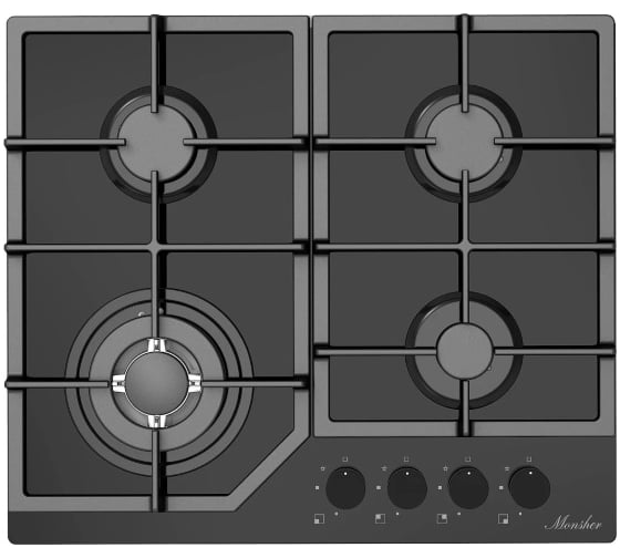 Газовая варочная поверхность MONSHER MGG 63 Noir 78638