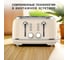 Тостер TESLER TT-455 BEIGE 00000202976 9