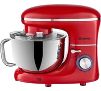 Миксер планетарный Bufett с дежой, 5,5 л, красный, 640285