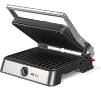 Электрический гриль BQ GR3007 Чёрный-Стальной 86204538