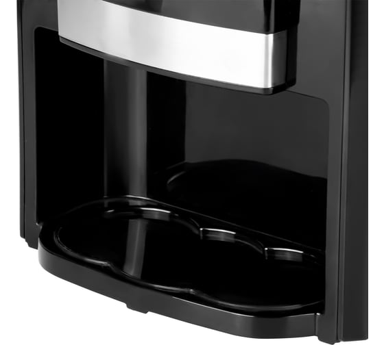 Кофеварка электрическая Galaxy LINE GL 0708, черная, капельная, 750 Вт, 0.3 л, многоразовый съемный фильтр, 2 керамические чашки в комплекте 7010407082