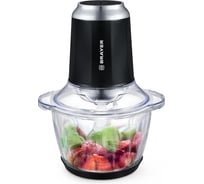 Измельчитель BRAYER 1405BR, 600 Вт, AC мотор, стеклянная чаша 1,2 л, 4 лезвия из нержавеющей стали, 2 скорости BR1405