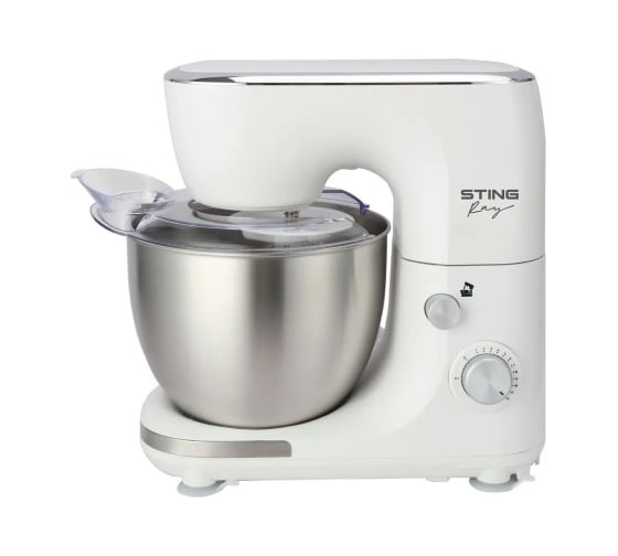 Планетарный миксер STINGRAY ST-MX2022A белый жемчуг 43006