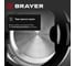 Чайник электрический BRAYER 6102BR, 2200 Вт, 1.7 л, стеклянный корпус, OTTER, автоотключение BR6102 3