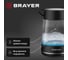 Чайник электрический BRAYER 6102BR, 2200 Вт, 1.7 л, стеклянный корпус, OTTER, автоотключение BR6102 6