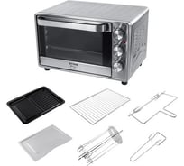 Духовой шкаф STINGRAY ST-EO128C мини-печь сталь 28 л, конвекция, вертел, шашлычница 43251