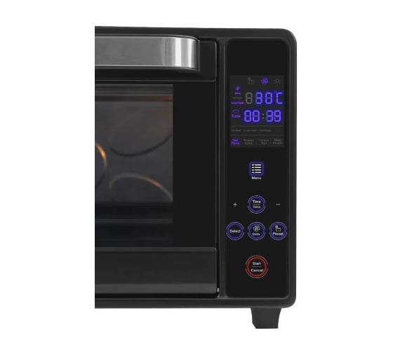Духовой шкаф STINGRAY ST-EO129A мини-печь черный жемчуг 28 л, конвекция 43259