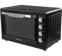 Духовой шкаф (мини-печь) MARTA MT-EO4291C черный жемчуг, 65 л, (Аэрофритюрница,конвекция,шашлычница) 42163