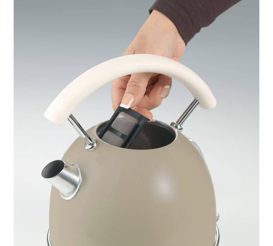Чайник Ariete 2877 1.7 л CREAM/BG 00C287703AR0