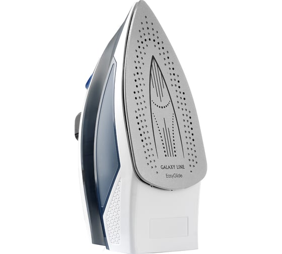 Утюг Galaxy LINE GL 6139, синий, паровой, 2400 Вт, керамическое покрытие EasyGlide 7060161390
